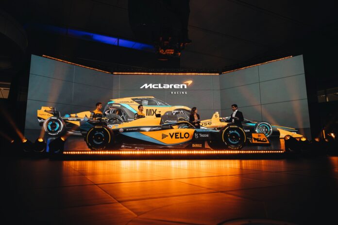 Daniel Ricciardo, Lando Norris, McLaren, Karun Chandhok, Natalie Pinkham