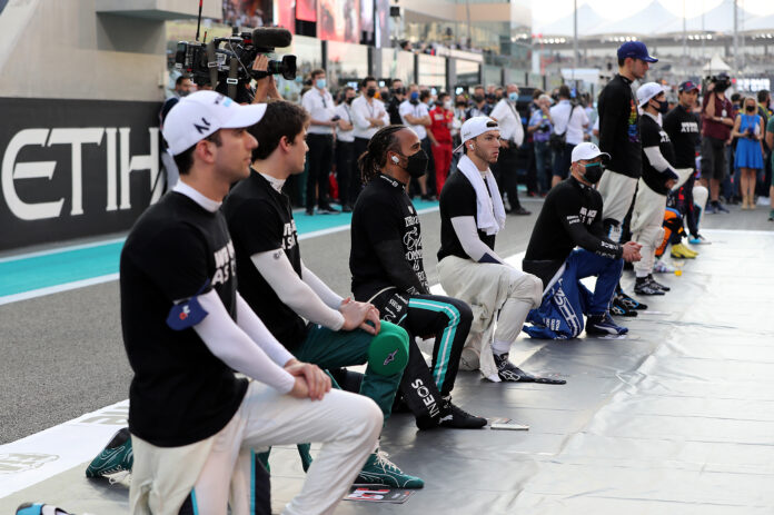 térdelés, F1, racingline