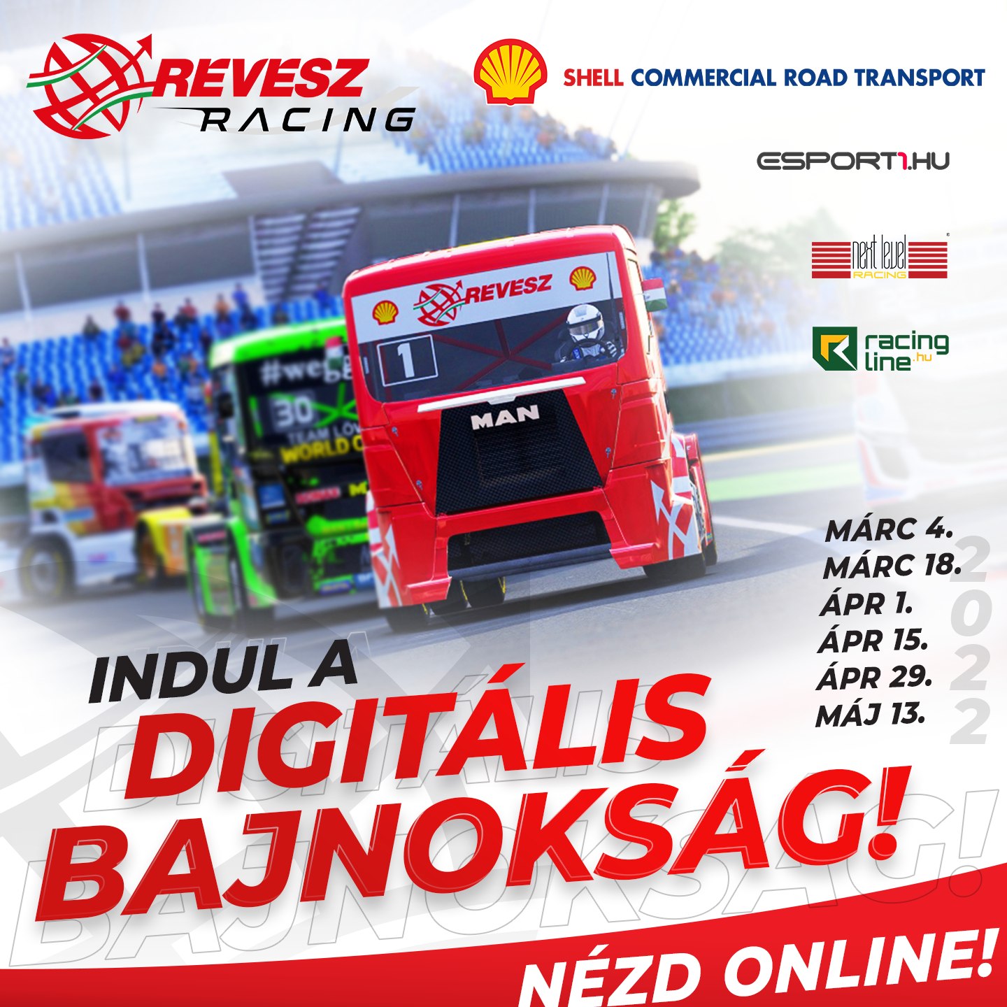 Kezdődik 2022-ben is Kiss Norbi digitális kamionos bajnoksága