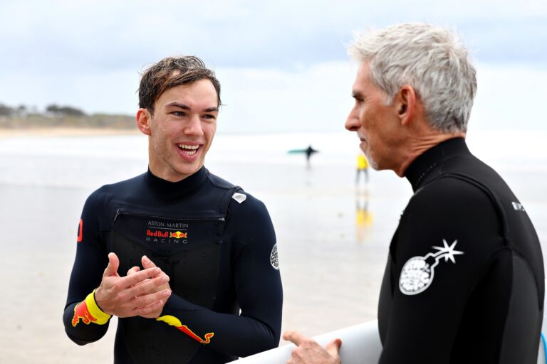 Pierre Gasly, Damon Hill