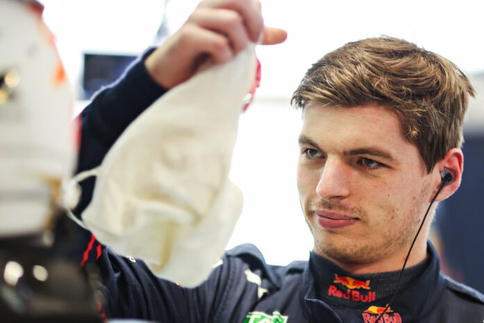 Verstappen, racingline