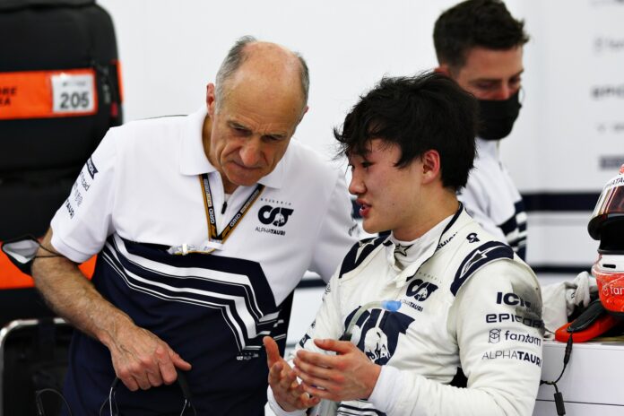 Franz Tost, Yuki Tsunoda, AlphaTauri