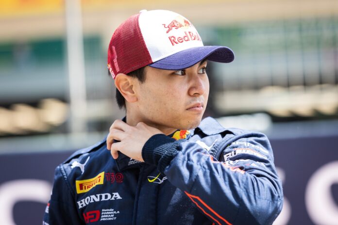 Ayumu Iwasa, DAMS, Red Bull Junior Team, F2, Formula 2, racingline.hu