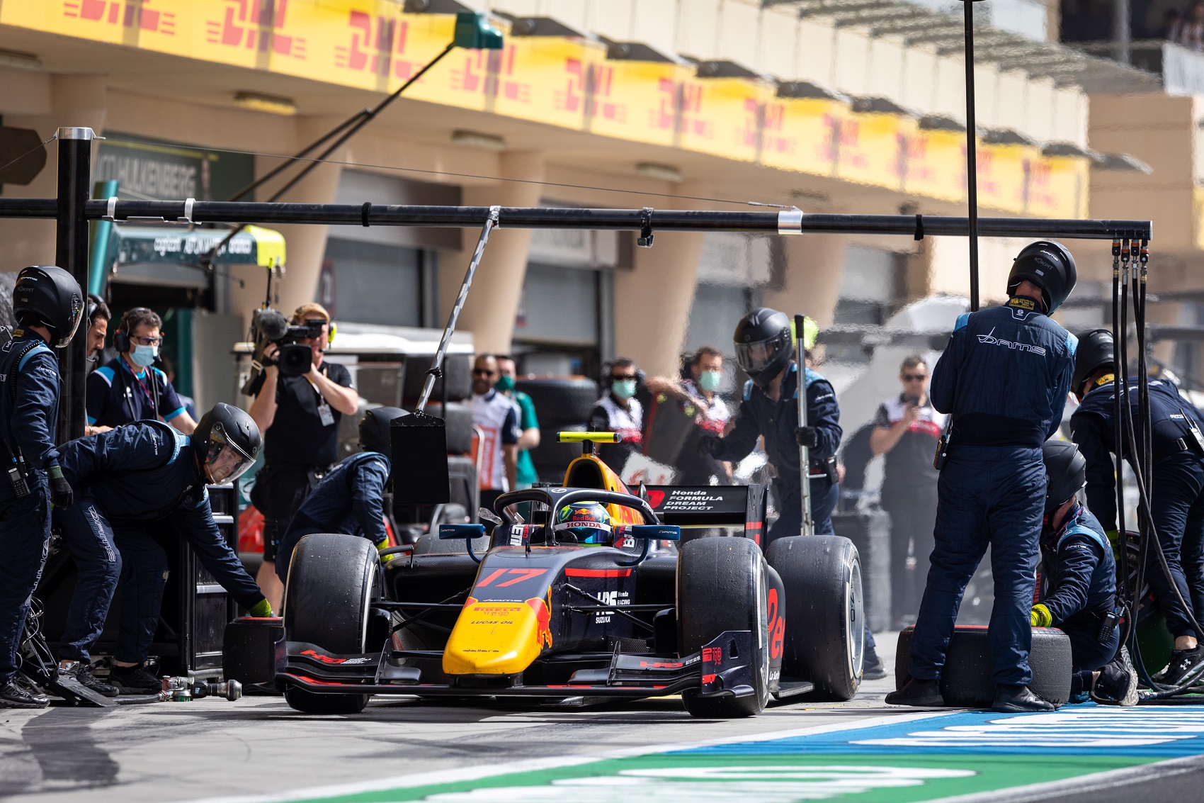 Ayumu Iwasa, DAMS, Red Bull Junior Team, F2, Formula 2, racingline.hu