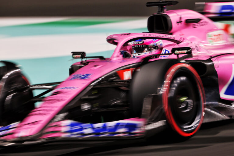 Alonso, Alpine, racingline