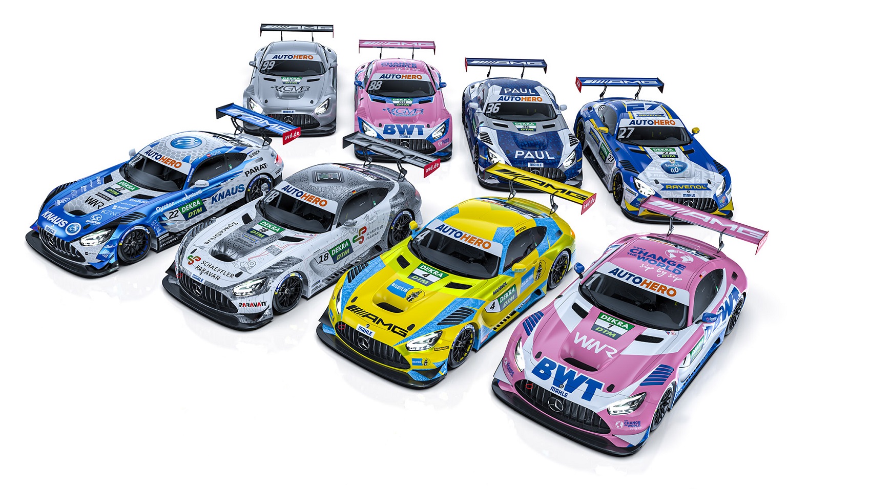 2022 Mercedes-AMG Teams , DTM, racingline.hu
