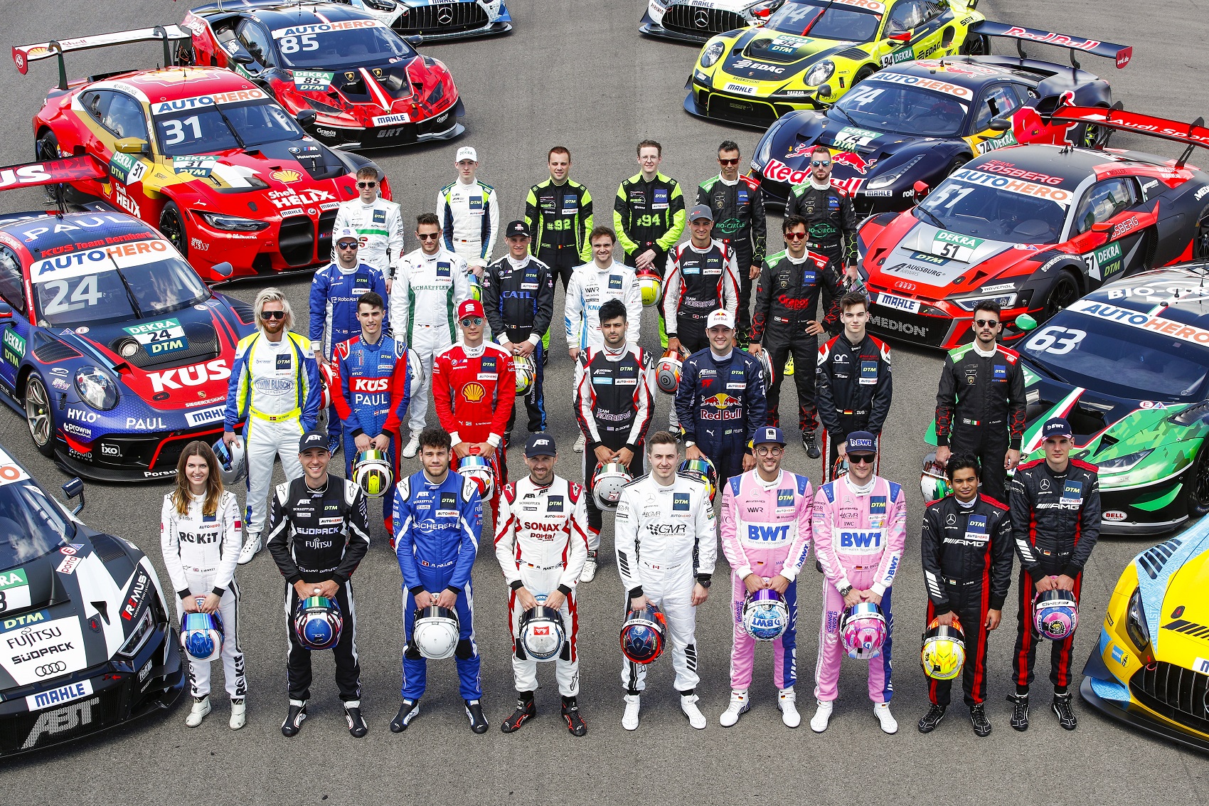 Seregszemle: íme az idei DTM mezőny