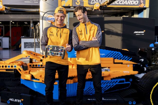 Lando Norris, Daniel Ricciardo, McLaren, LEGO