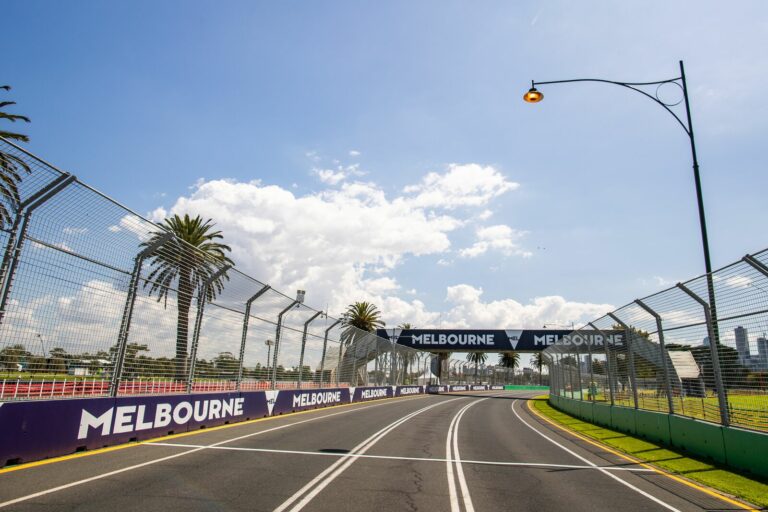 Melbourne, racingline