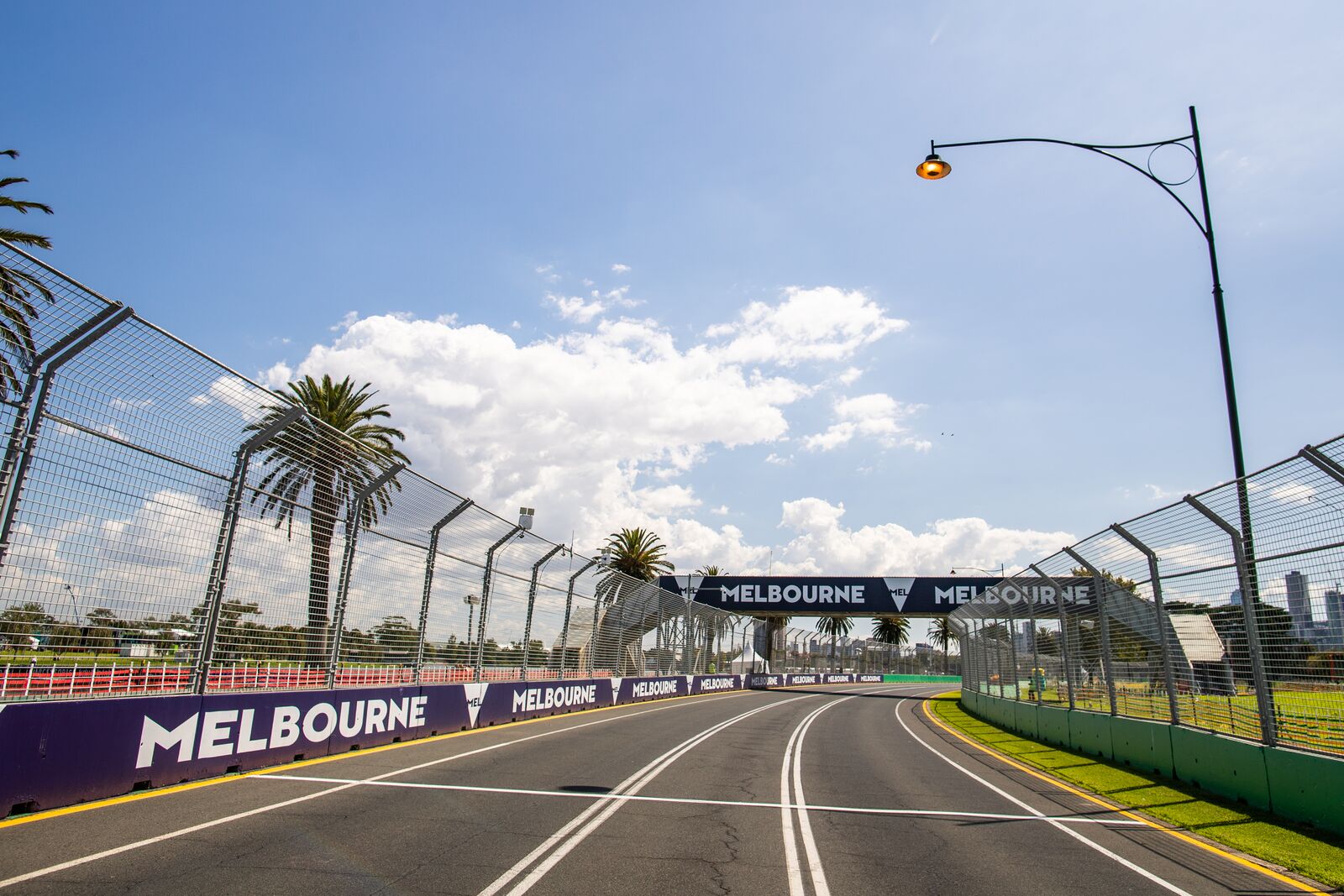 Melbourne, racingline