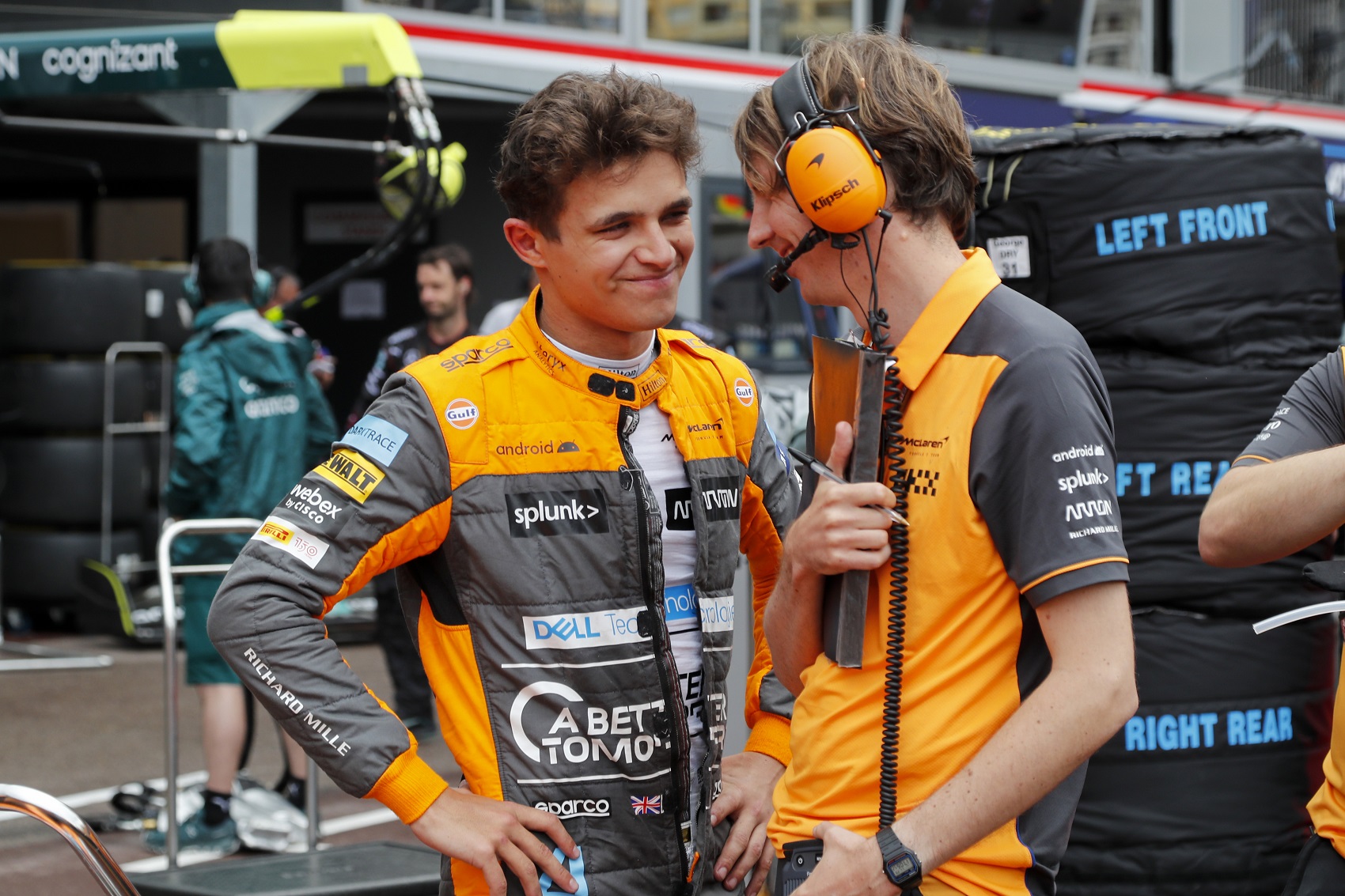 Lando Norris, Will Joseph, McLaren