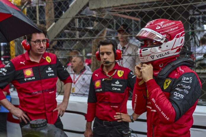 Charles Leclerc, Mattia Binotto Ferrari