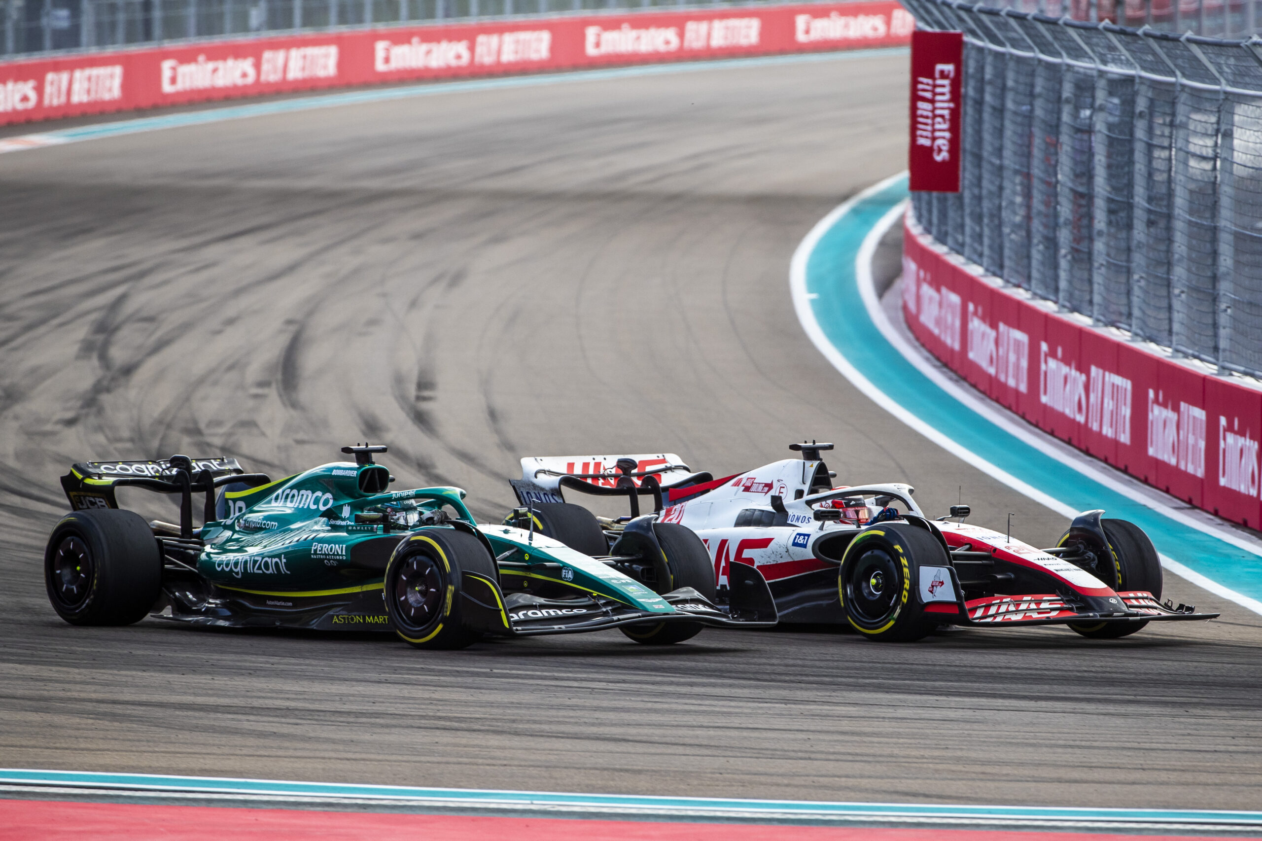 Lance Stroll, Aston Martin, Kevin Magnussen, Haas, Miami Nagydíj