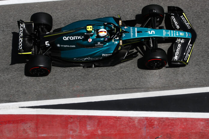 Sebastian Vettel, Aston Martin, Barcelona