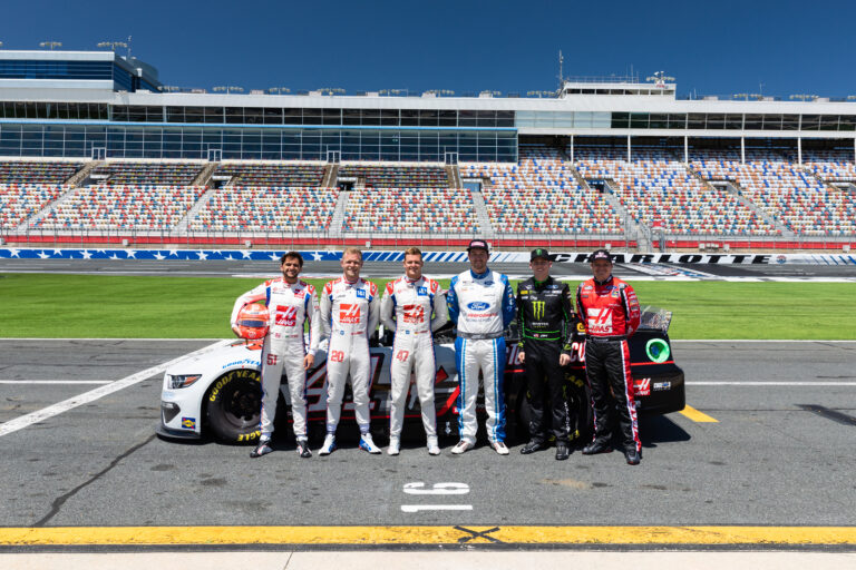 NASCAR, Stewart-Haas Racing, Charlotte Motor Speedway, Kevin Magnussen, Mick Schumacher, Pietro Fittipaldi, Chase Briscoe, Cole Custer, Riley Herbst