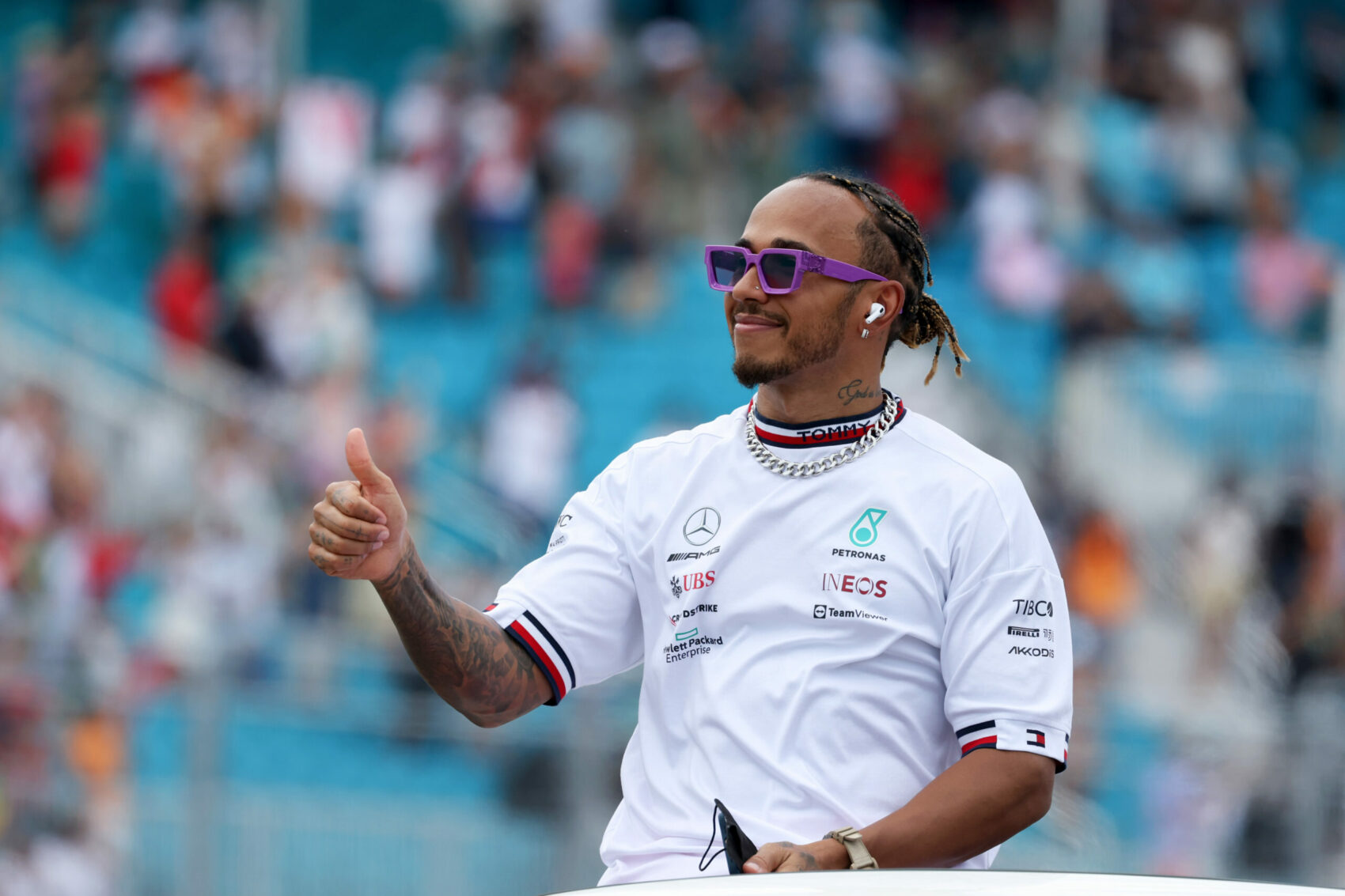 Lewis Hamilton, Mercedes, Miami Nagydíj