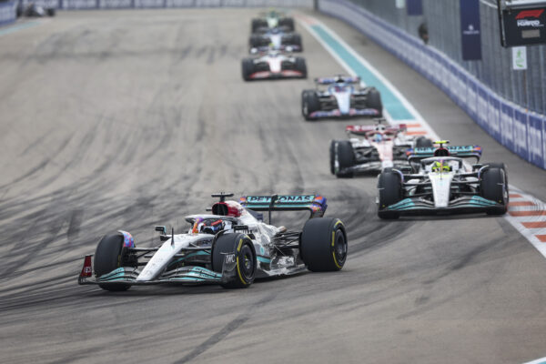 George Russell, Lewis Hamilton, Mercedes, Miami Nagydíj