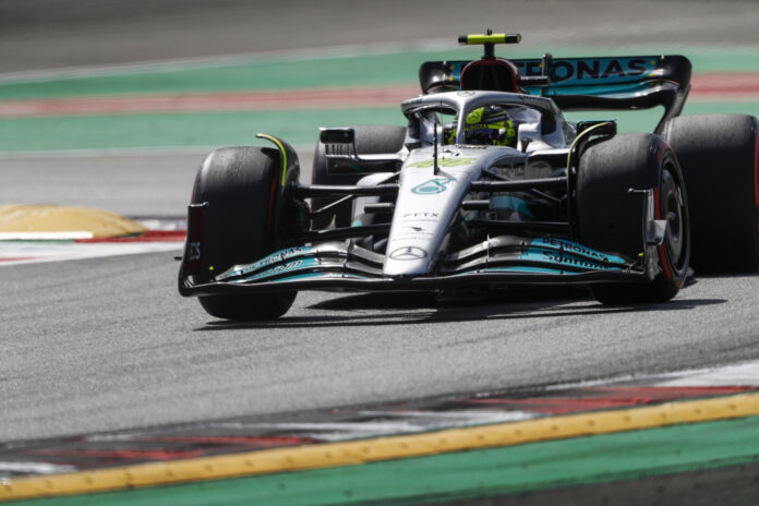 Lewis Hamilton, Mercedes, Spanyol Nagydíj