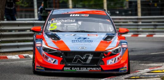 Michelisz, racingline