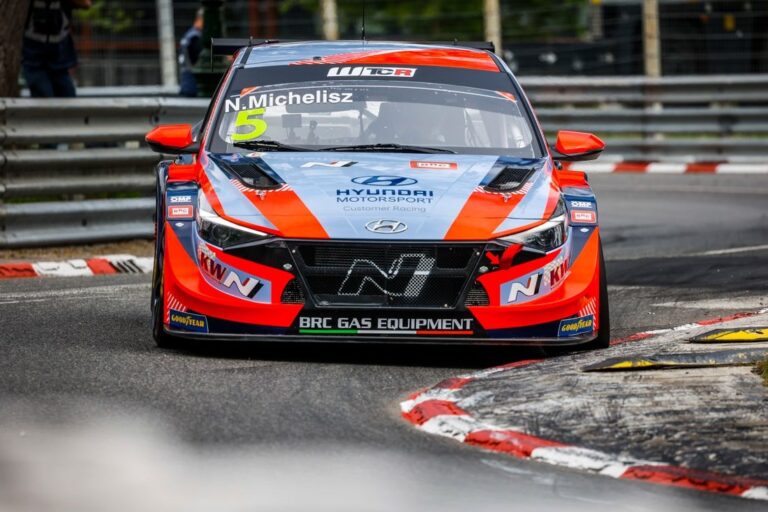 Michelisz, racingline