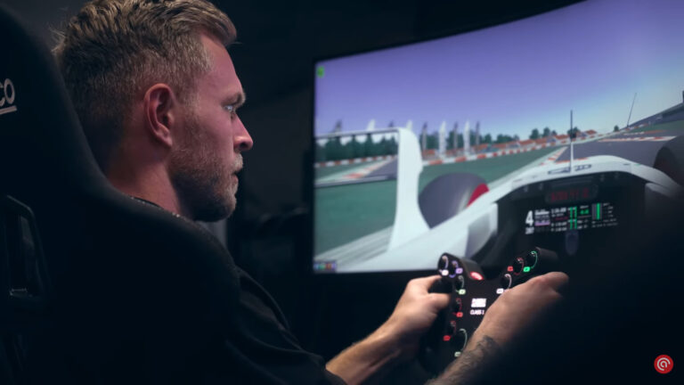 Kevin Magnussen szimulátor
