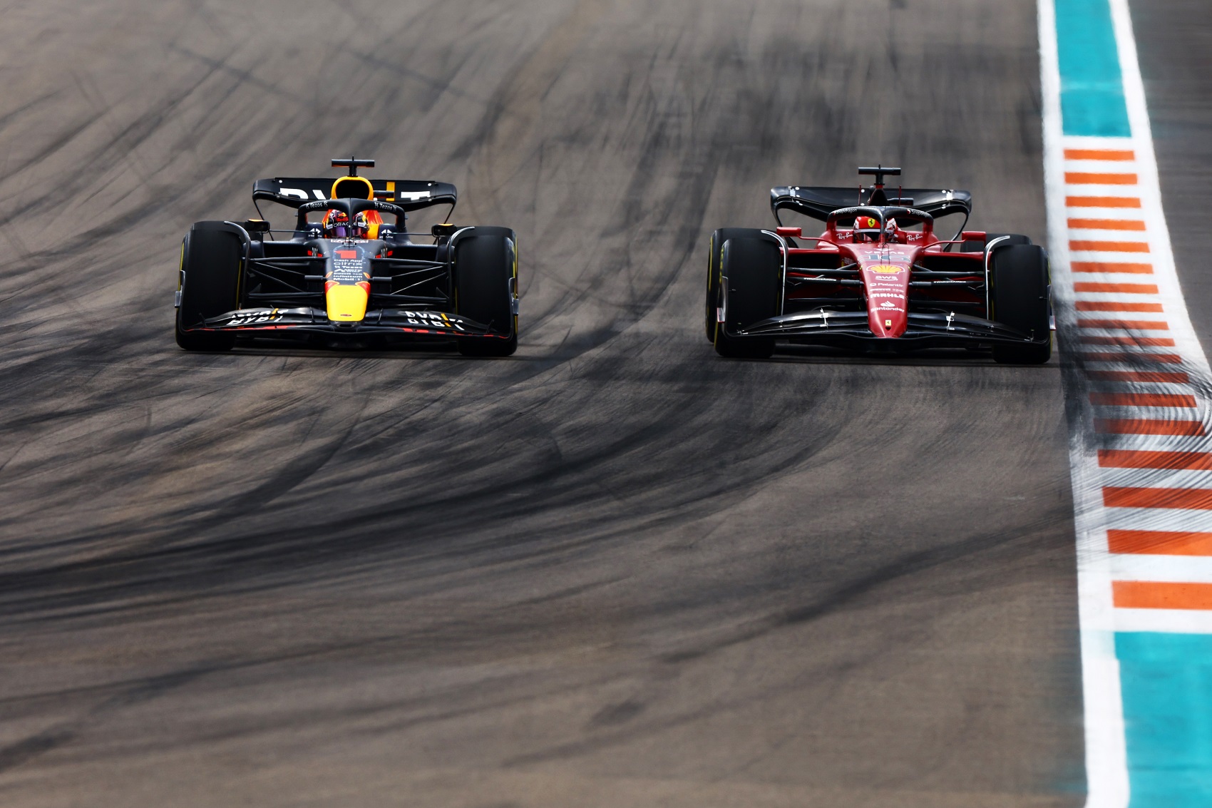 Max Verstappen, Charles Leclerc