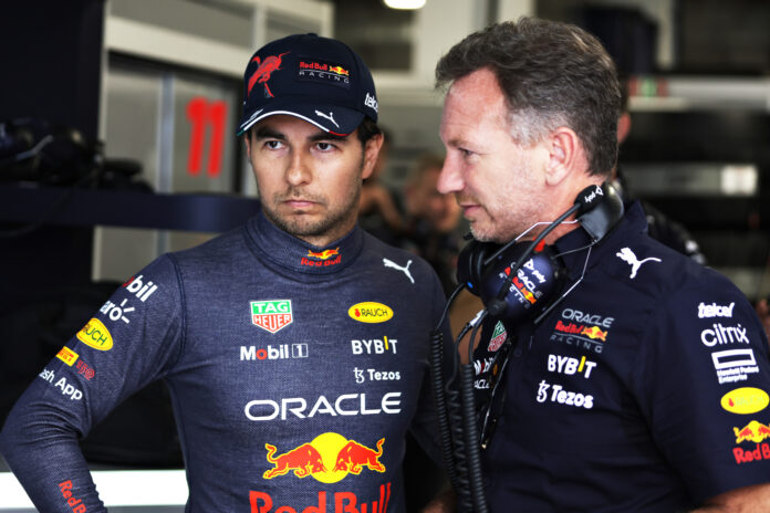 Sergio Pérez, Christian Horner, Red Bull