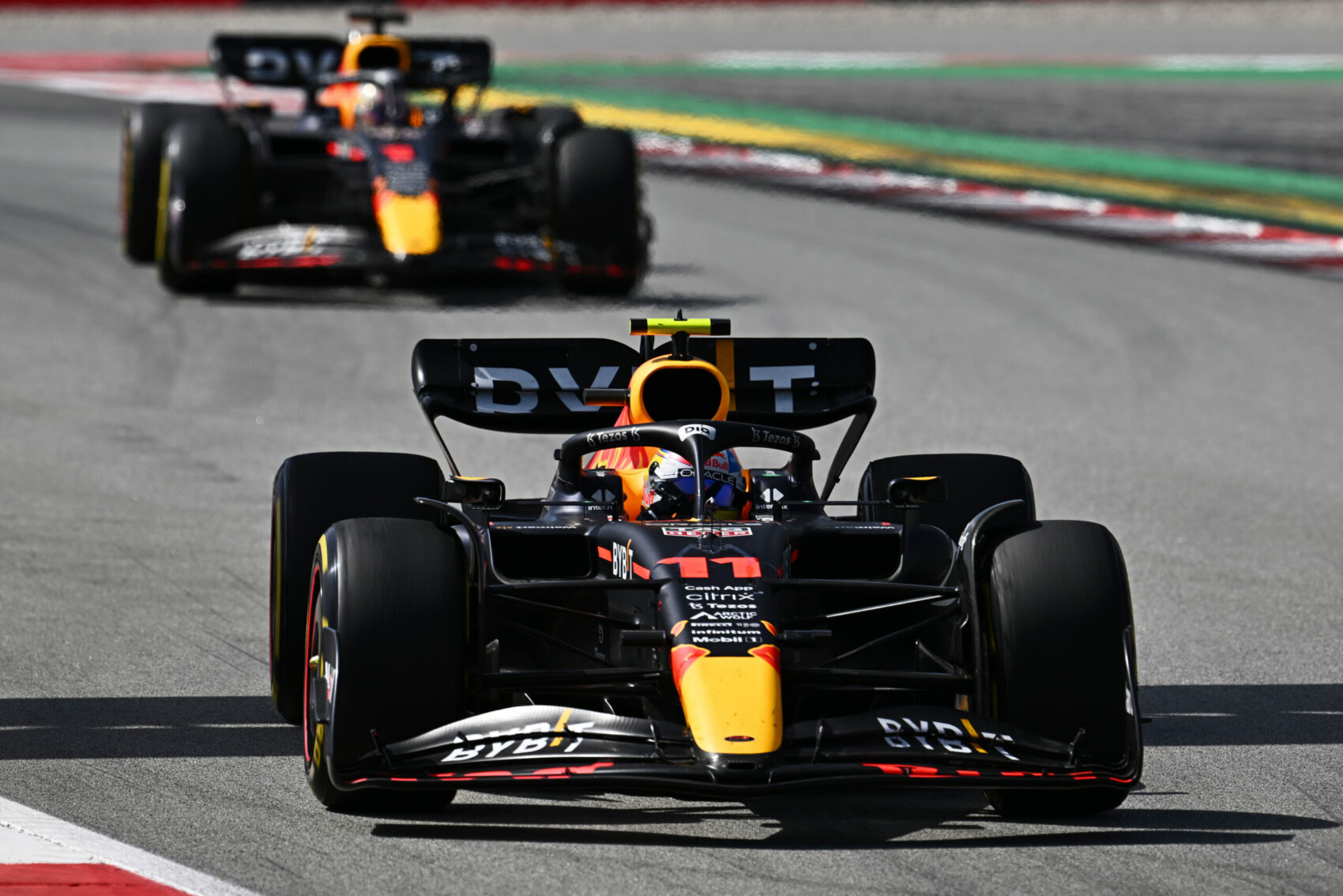 Max Verstappen, Sergio Pérez, Red Bull, Spanyol Nagydíj