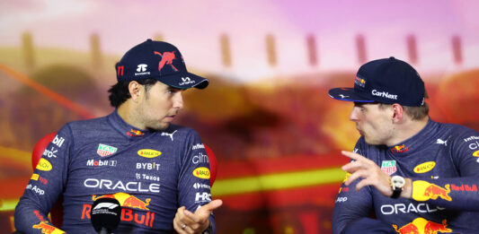 Sergio Perez, Max Verstappen, Red Bull, Spanyol Nagydíj