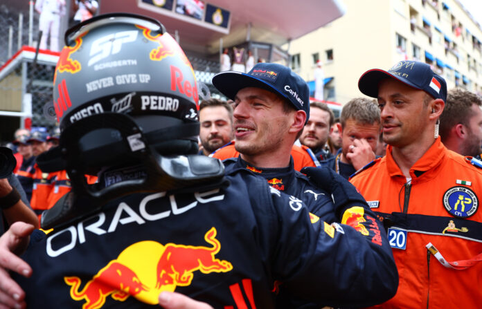 Max Verstappen, Sergio Pérez, Red Bull, Monacói Nagydíj