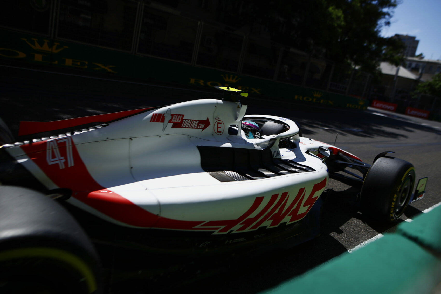 Mick Schumacher, Haas, Azerbajdzsáni Nagydíj