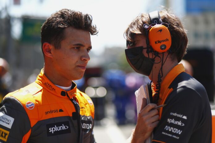 Lando Norris, Will Joseph, McLaren