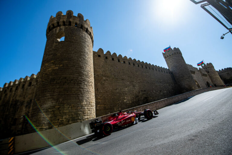 Charles Leclerc, Ferrari, Baku
