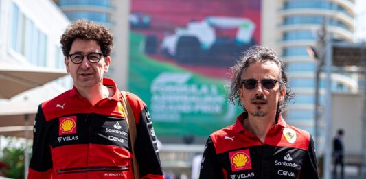 Mattia Binotto, Laurent Mekies, Ferrari