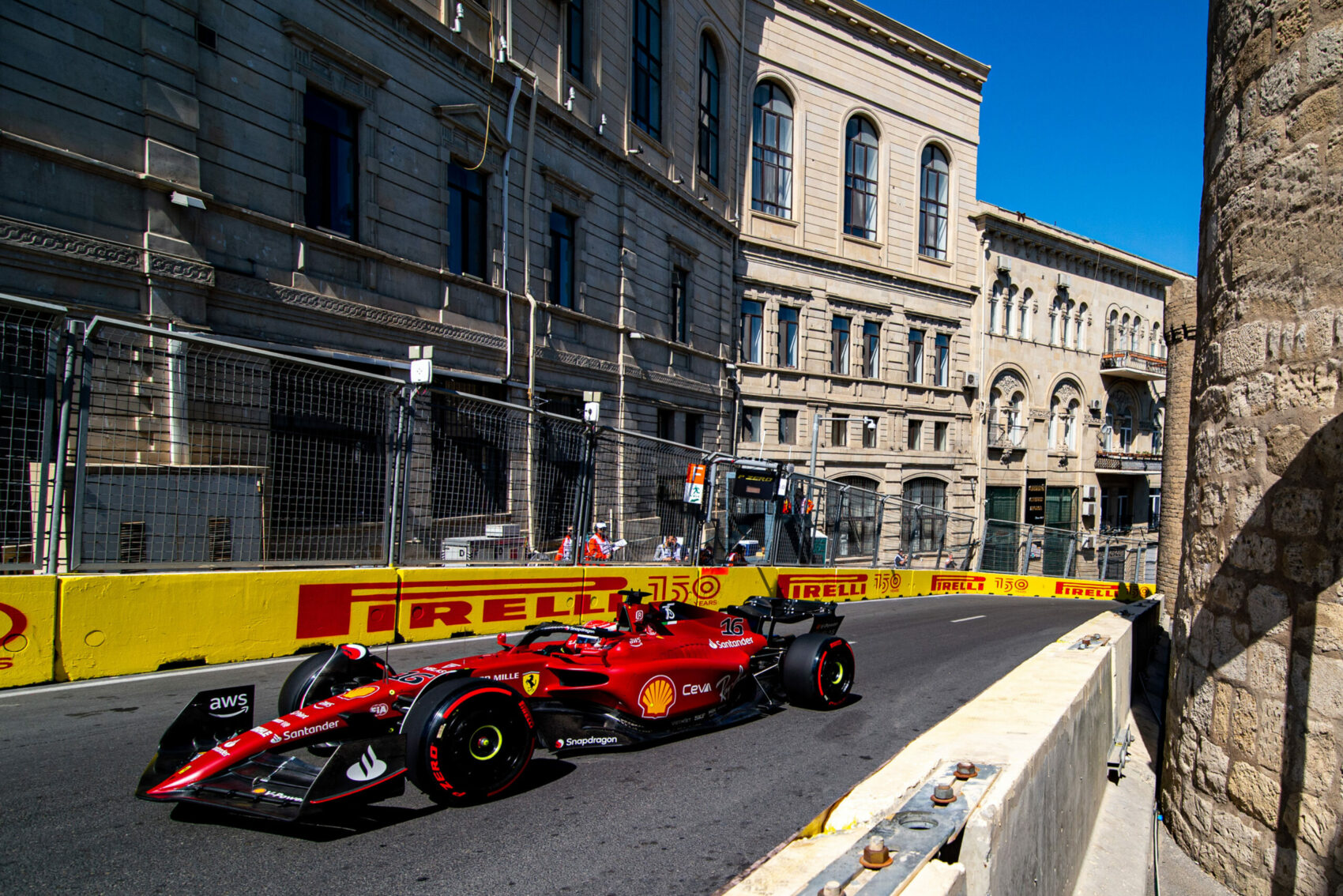 Charles Leclerc, Ferrari, Azerbajdzsáni Nagydíj