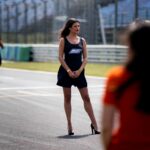 grid girl, rajtrácslány