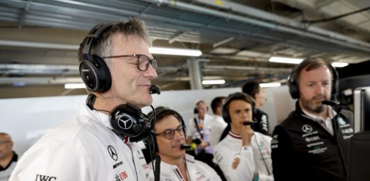 James Allison, Toto Wolff, Nyck de Vries, Mercedes