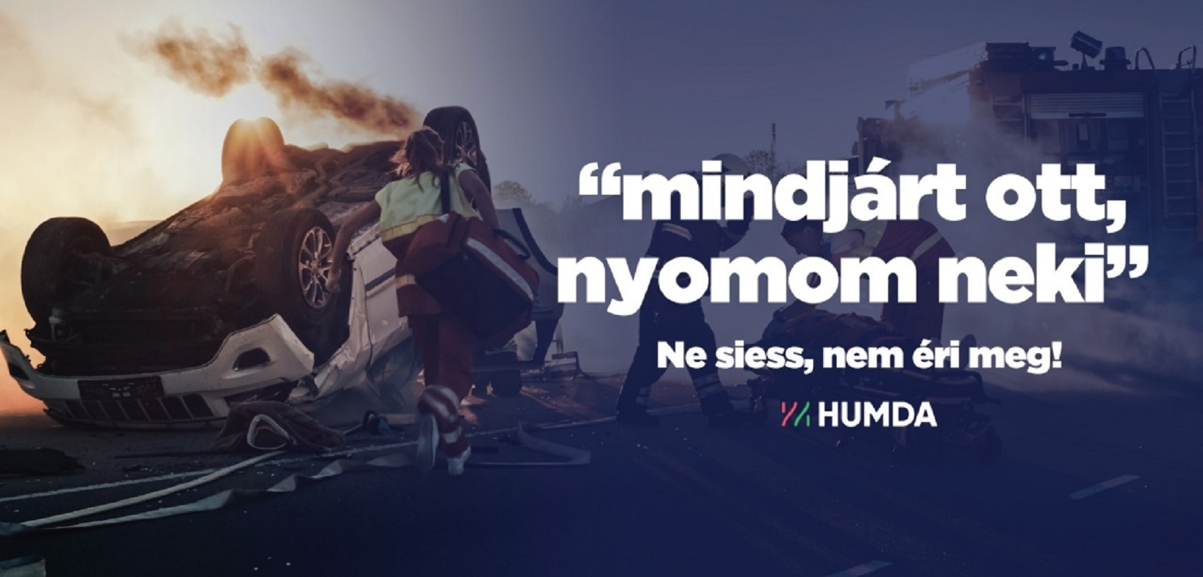 Év végéig tartó országos közlekedésbiztonsági plakátkampányt indít a HUMDA