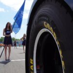 Grid girl, rajtrácslány, goodyear