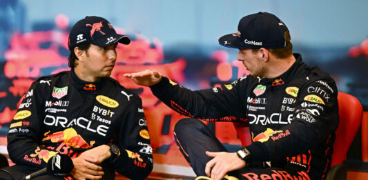 Sergio Perez, Max Verstappen