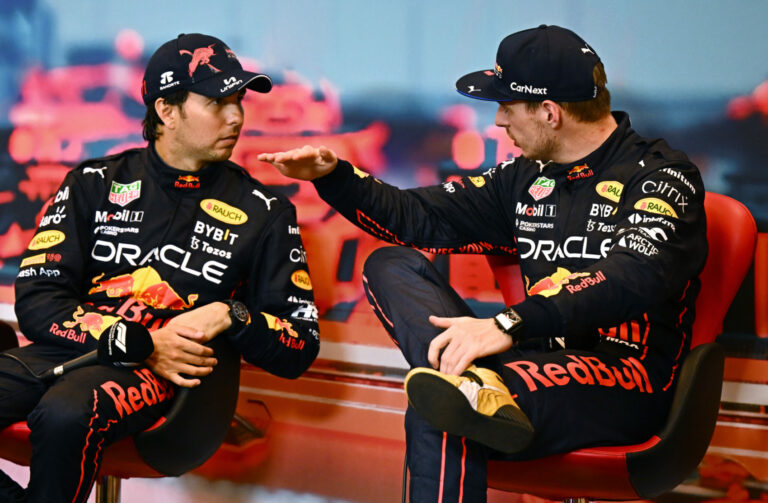 Sergio Perez, Max Verstappen