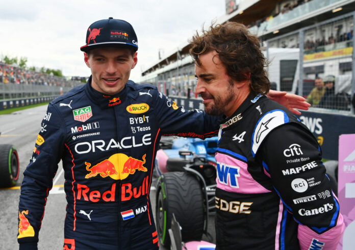 Max Verstappen, Fernando Alonso