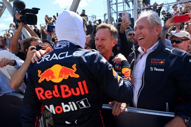Max Verstappen, Christian Horner, Helmut Marko, red bull