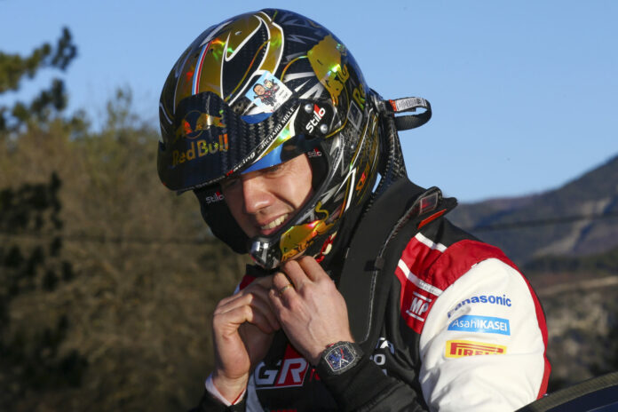 Ogier, racingline