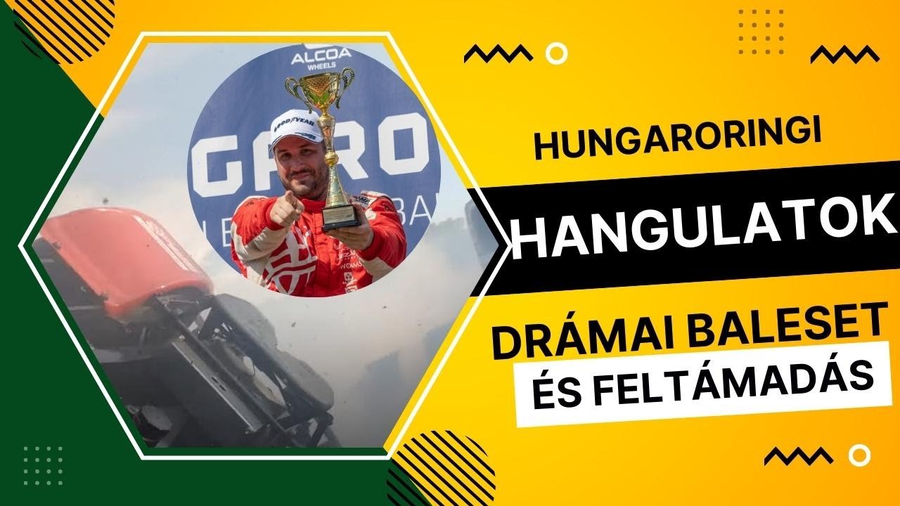 Ijesztő baleset után megállíthatatlan volt Kiss Norbi és a Révész Racing