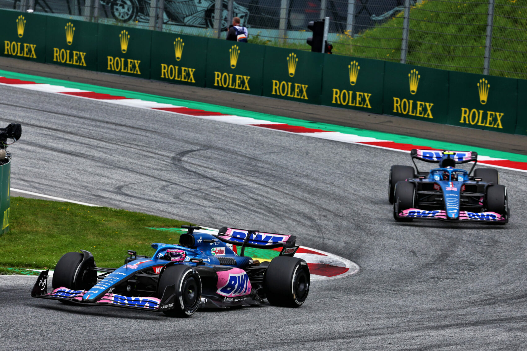 Fernando Alonso, Esteban Ocon, Alpine
