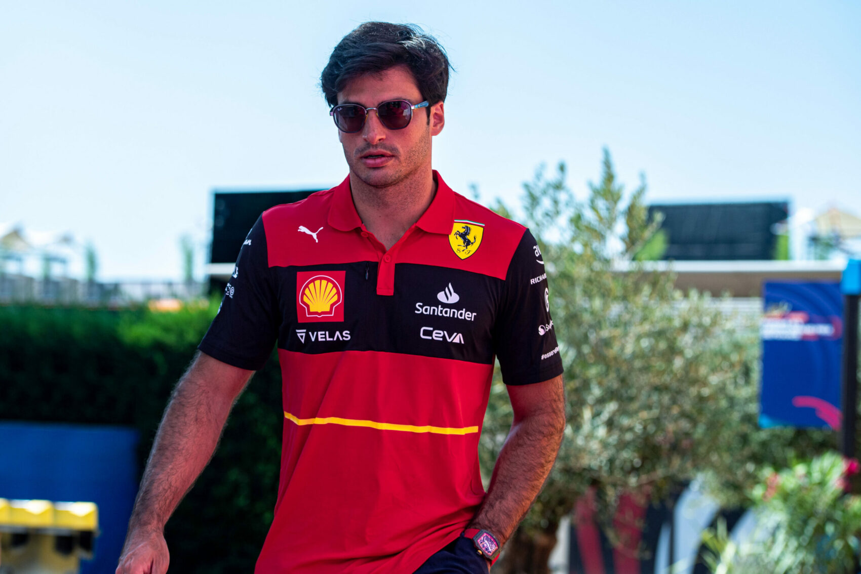Carlos Sainz, Ferrari, Francia Nagydíj