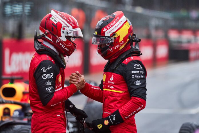 Charles Leclerc, Carlos Sainz, Ferrari