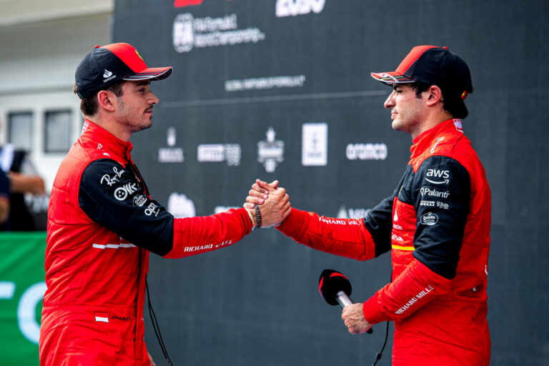 Charles Leclerc, Carlos Sainz, Ferrari