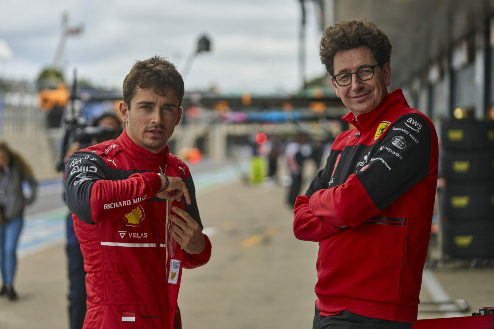 Charles Leclerc, Mattia Binotto